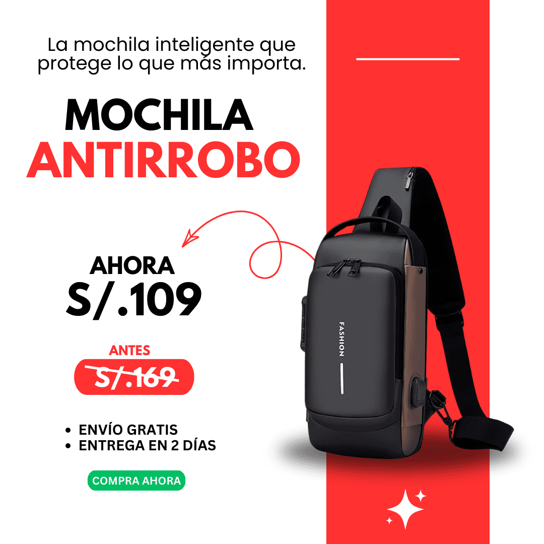 Mochila Antirrobo